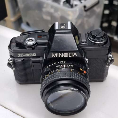 MINOLTA X-300 + MD 50MM F1.7 全正常 $900