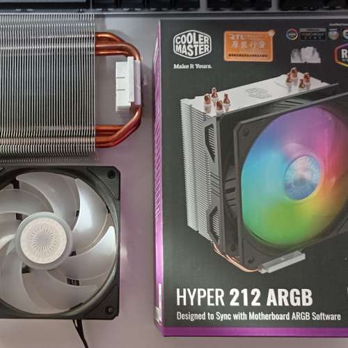 Cooler Master Hyper 212 ARGB CPU 散熱器 cooler