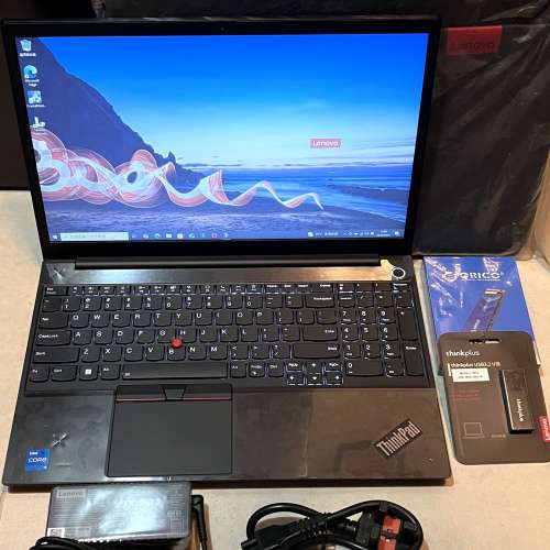 真95%新 Lenovo Thinkpad E15 Gen2, 11代 i5-1135G7, 16GB RAM, 新512GB SSD, Win1...