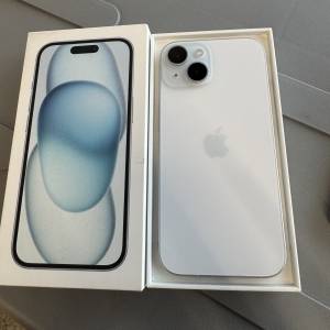 iPhone 15 128gb,港行雙卡，電池88，全套齊！