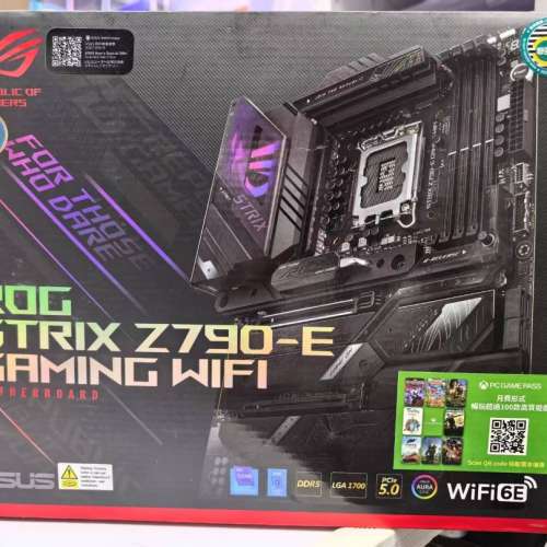 ROG SRTIX Z790-E GAMING WIFI MAXIMUS Z790 HERO Z790 FORMULA Z890 HERO