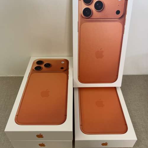 原封 iPhone 17 Pro Max 256 橙 orange