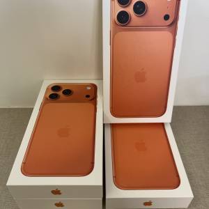 原封 iPhone 17 Pro Max 256 橙 orange