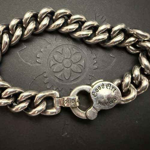 GOOD ART HLYWD  #6 Curb Chain Bracelet C/16cm 高品質美國品牌925銀手鏈