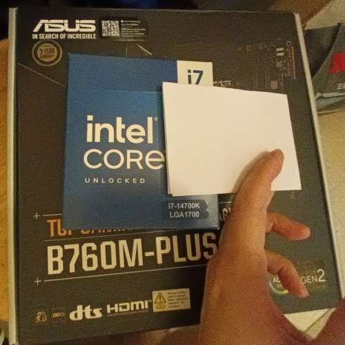 i7 14700k asus tuf b760m 24年6月買