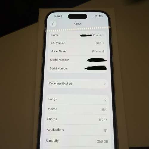 iPhone 16 256GB 白色 90% new