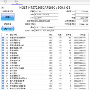 HGST 2.5"  500GB