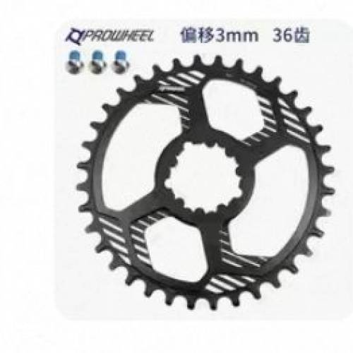 Prowheel山地車GXP直裝單盤牙盤片36T正負齒牙盤