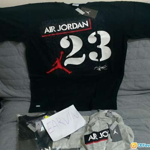 NIKE 180 Vintage Tee (大約2009年Nike産品) & Nike Air Jordan Flight 23 Tee (