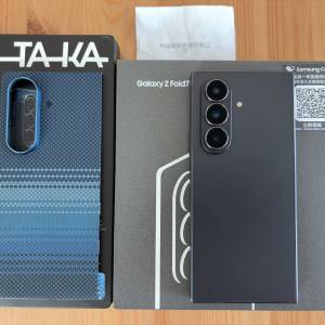 Samsung Fold 7 1TB 16g ram 中移動行貨  黑色，$15600