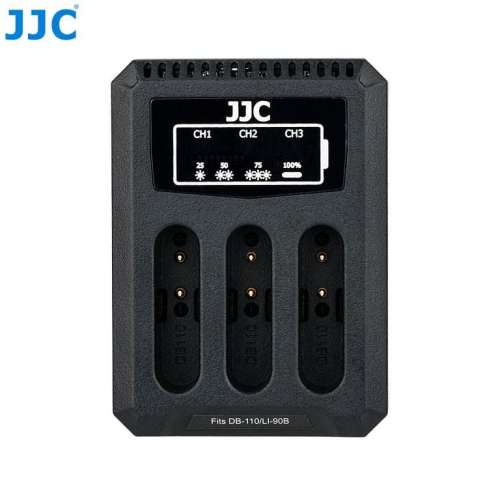 JJC Multi Battery Charger For Olympus LI-90B / LI-92B / Ricoh DB-110 Charger ...