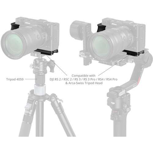 SmallRig L-Shaped Silicone Grip for Nikon ZR - 5466