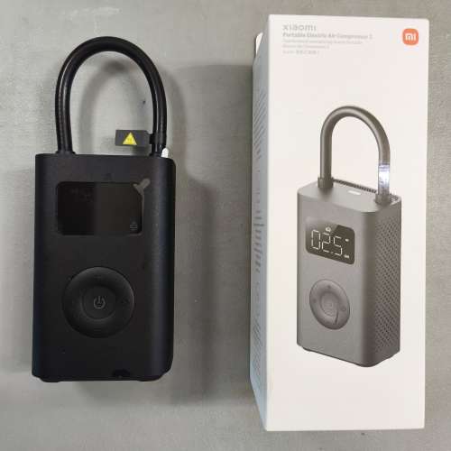 Xiaomi Portable Electric Air Compressor 2, 小米電氣泵 2, 所有球類，單車，汽車...