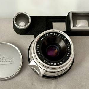 Leica Leitz Welzter M35/2.8 Summaron with Gleasses for M3.