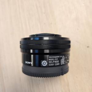 全新 SONY SELP1650 16-50 --- KIT LENS 有前後蓋 黑色 1 枝 少花，未用過，返貨時...