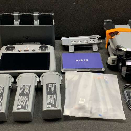 [觀塘實體店] 二手 DJI Air3s Fly More Combo (DJI RC2) *共3電* 行貨 + Care Refr...