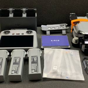 [觀塘實體店] 二手 DJI Air3s Fly More Combo (DJI RC2) *共3電* 行貨 + Care Refr...