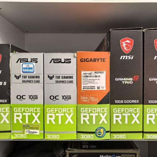 RTX 3080 顯示卡 MSI RTX 3080 Gigabyte 3080 TUF 3080 Inno3d  ZOTAC 3080Ti 三個...
