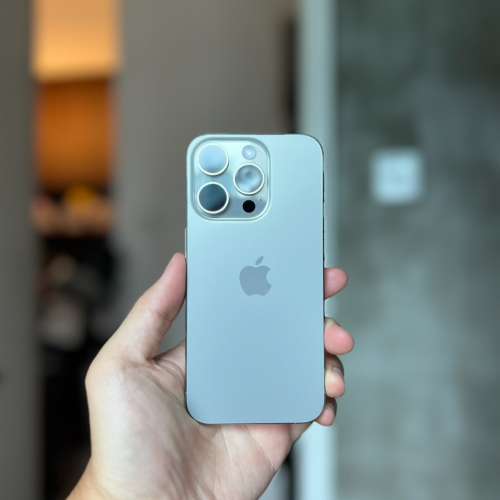 iPhone 15 Pro 256GB Natural Titanium | 91% Battery Life | No Scratch