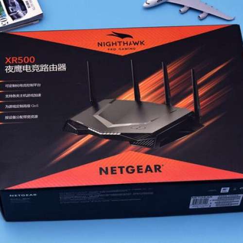 自带加速器NETGEAR XR500 夜鹰電競Gigabit Dual band Router 95% New
