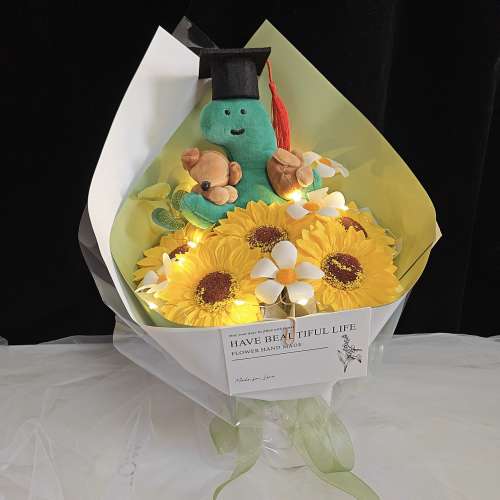 ‼️睇下文‼️接急單·獨家原創 正版joguman公仔畢業花束 太陽花花束 ‼️Exclusi...