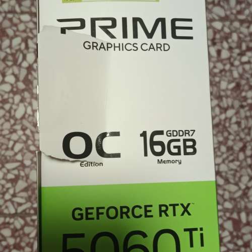 ASUS PRIME RTX 5060 Ti 16GB OC