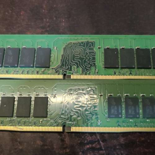 Desktop Ram Kingston16Gx2 共32GB DDR4 2400 雙面