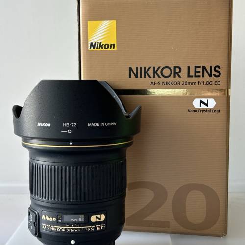 Nikon AF-S 20mm f/1.8G ED