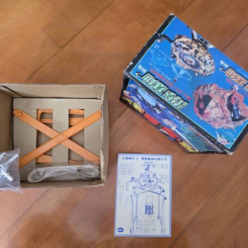 歸零實驗者 0-tester 大要塞 S-5 作戰情報基地 popy 日版當時物未使用新品