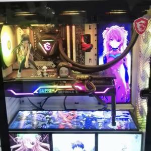 i7 第10 代 高端水冷電競遊戲/剪片電腦主機，頂配512G SSD（高速固態） ，16G 記憶...