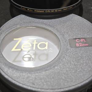 Kenko Zeta Wideband CPL 82mm filter 82 冇紙盒冇單 有膠盒 鏡片通透冇花 Canon N...