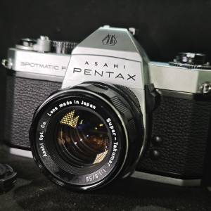 PENTAX SPF SPOTMATIC F 賓得 SP F + 50/1.8 Super Takumar M42  50mm 50 膠片菲林...