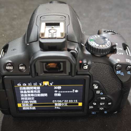canon 650D + 18-55 佳能 18mm 55mm 18 55 跟1電一充連肩帶 送記憶卡 95%-98%new 鏡...