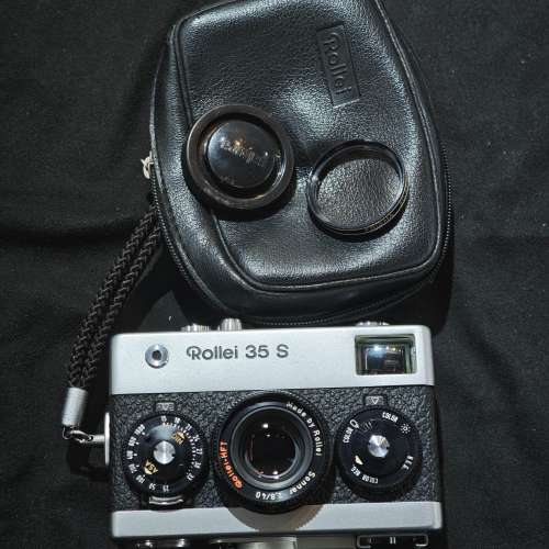 Rollei 35 S 祿來 35s 40/2.8 MADE BY Rollei SINGAPORE 新加坡 40mm 40 鏡片冇花...