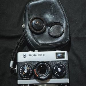 Rollei 35 S 祿來 35s 40/2.8 MADE BY Rollei SINGAPORE 新加坡 40mm 40 鏡片冇花...