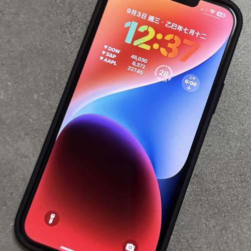90 ％ new iPhone 14 Plus 256g 香港行貨 雙卡ZA/A