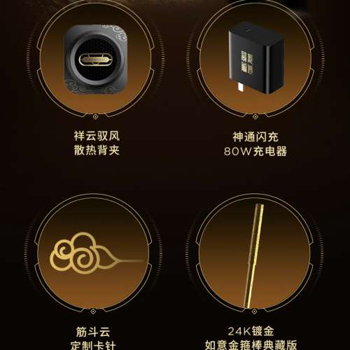 （少量現貨）努比亞 nubia 紅魔10SPro 16GB+512GB 驍龍8至尊領先版 旗艦遊戲手機 鬥...