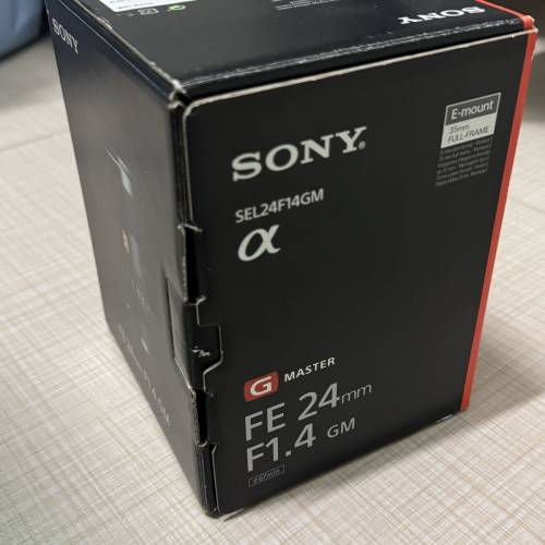 Sony 24mm F1.4 GM SEL24F14GM 24 1.4