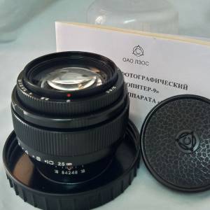 蘇 俄 85mm f2 MC Jupiter 9/Russian MC ЮПИТЕР 9  M42-mount  99%new