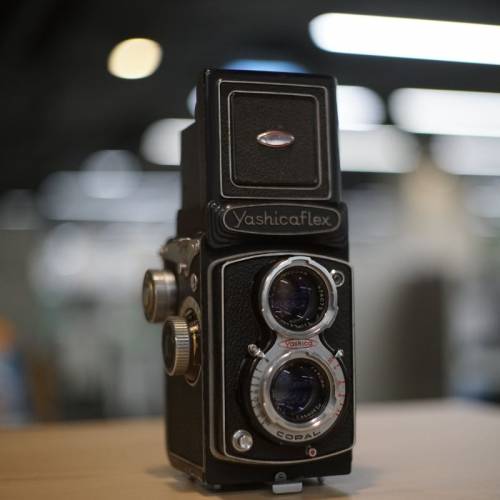 Yashicaflex 80mm F3.5 TLR 雙鏡反光120菲林相機