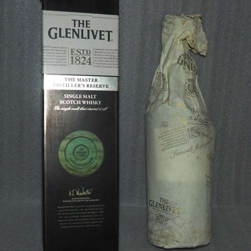 GLENLIVET ( ESTD. 1824 ) THE MASTER DISTILLER'S RESERVE , SINGLE MALT SCOTCH WH