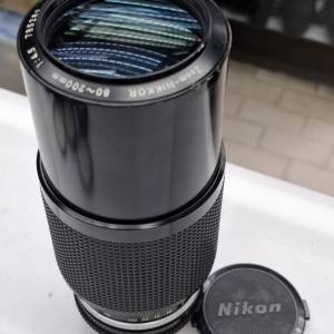 NIKON ZOOM-NIKKOR 80-200 F4.5 Ai MOUNT