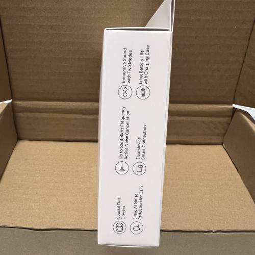 售$250，全新 紅米Buds 5 pro藍芽降噪耳機，紫色，有單有原廠保養，港島區交收，wh...