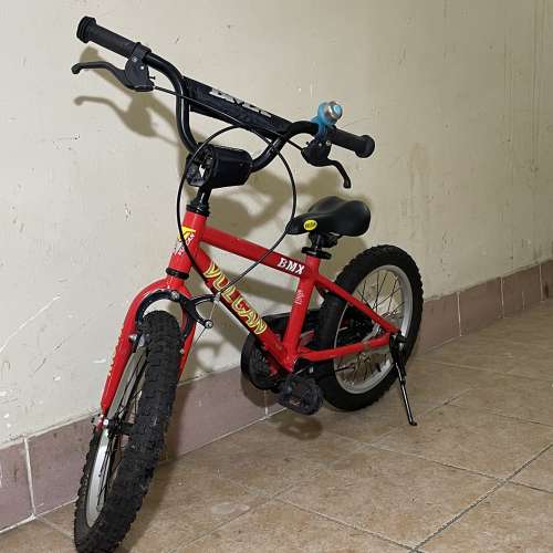 BMX VULCAN 16吋 兒童單車，紅色，新凈