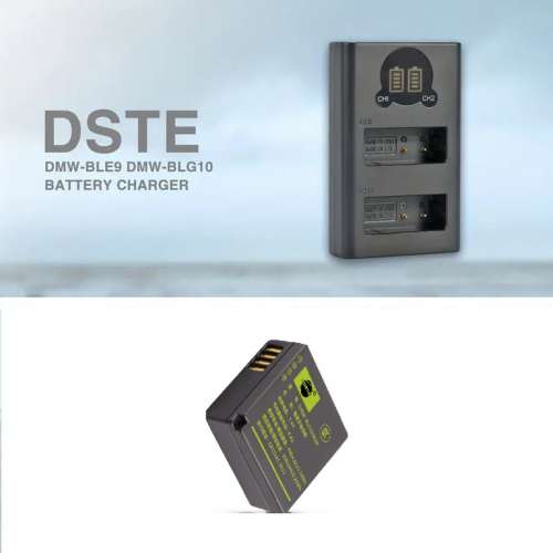 DSTE LEICA BP-DC15 / BP-DC15E With USB-C Charger 代用鋰電池連充電機  (CCC)