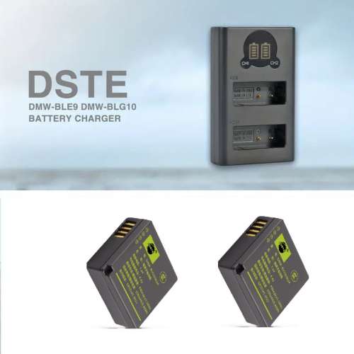 DSTE LEICA BP-DC15 / BP-DC15E With USB-C Charger 代用鋰電池連充電機  (CCC)