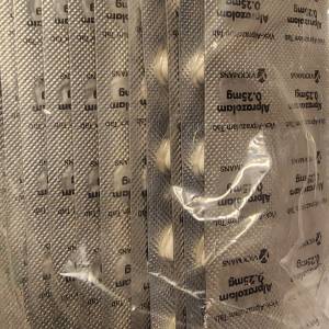 11排 Alprazolam 0.25mg
