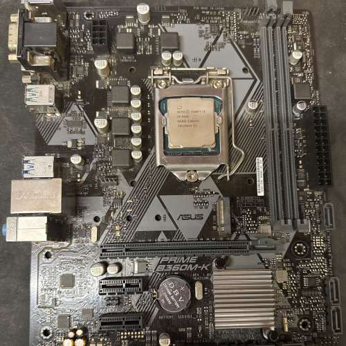 ASUS b360m-k+ i3-8100 +msi gtx1050ti 4g+ 500w火牛