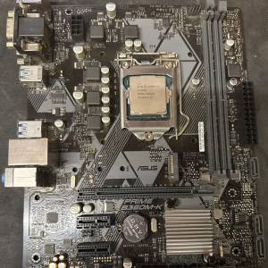 ASUS b360m-k+ i3-8100 +msi gtx1050ti 4g+ 500w火牛