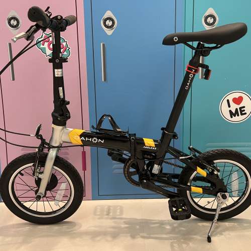 2023 最新款 DAHON KAA411 KIDKING 單速鋁合金兒童折叠車 送水架前後蛙燈叮叮